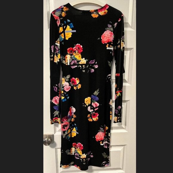 Preen by Thornton Bregazzi Floral Stretch Knit Dress - Picture 1 of 7